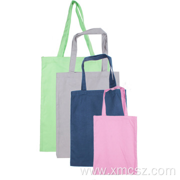 Reusable eco custom logo size cotton tote bag